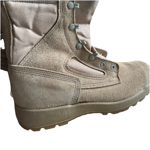 McRae HW-FR Men's Size 9.5 Military Boots Desert Tan US Army Flight NIB - Picture 9 of 12